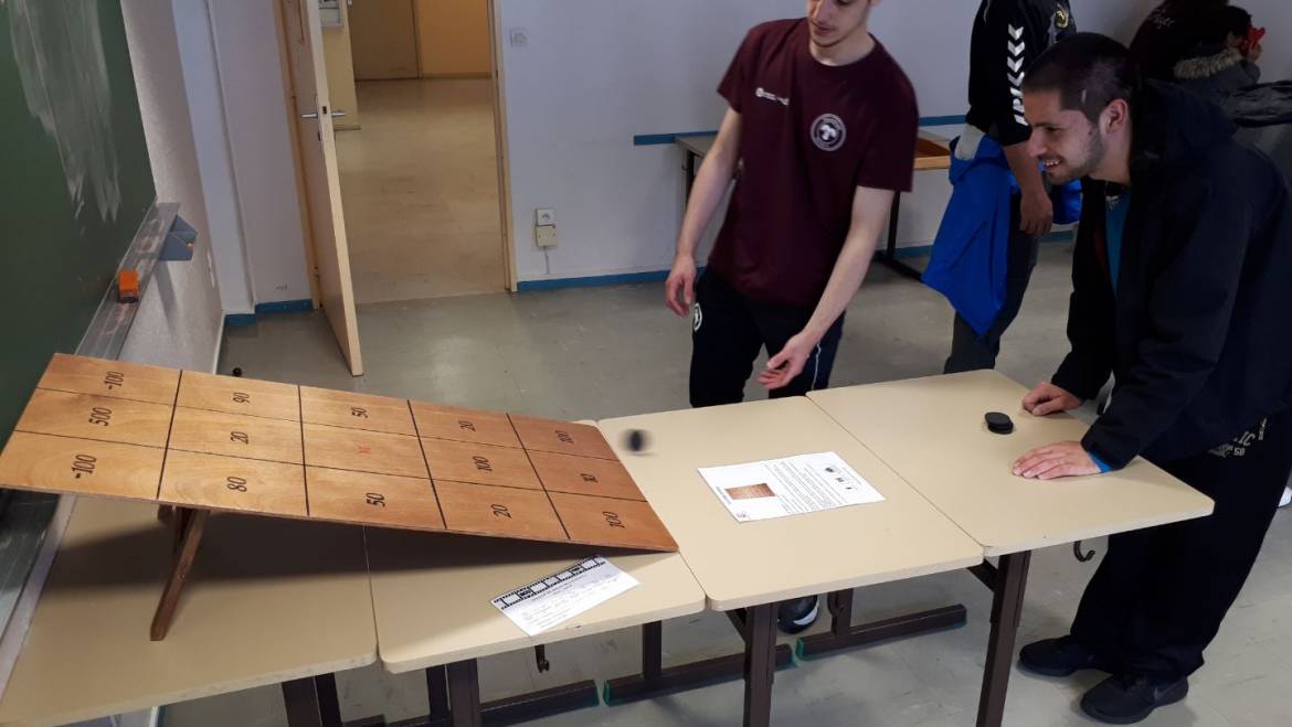 Des jeux en bois pour HANDISTAPS 2019