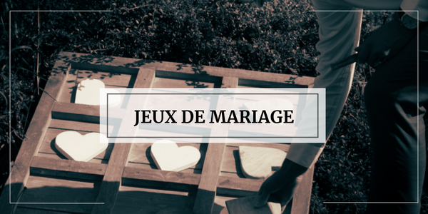 jeux pour mariage