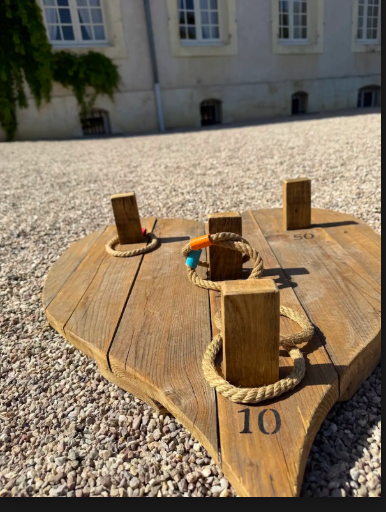 Jeux de mariage au Château de Vandeléville