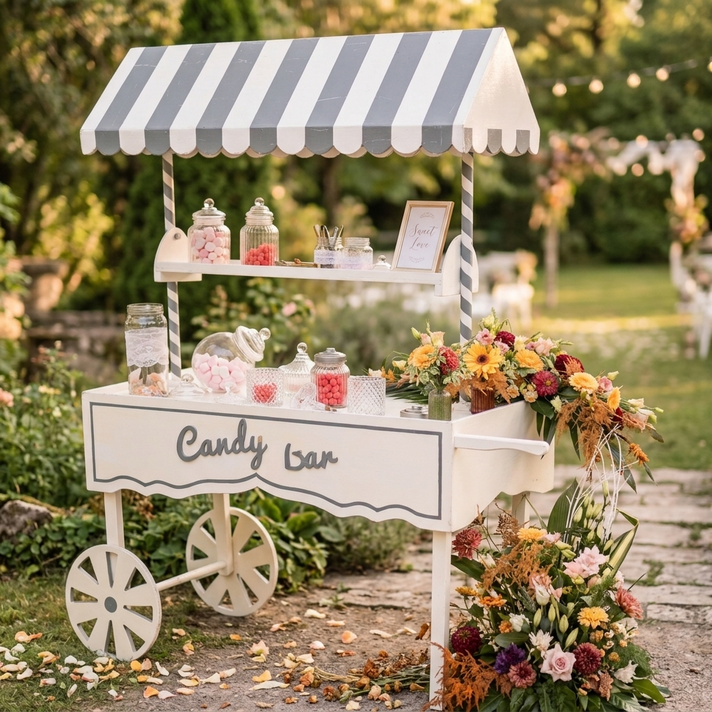 Location de candy bar pour mariage et événement à Nancy